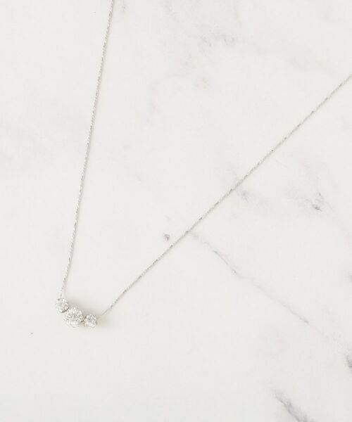 SHOO・LA・RUE/シューラルー スリーパヴェプチネックレス シルバー(006) 00 SHOO・LA・RUE/シューラルー スリーパヴェプチネックレス シルバー(006) 00