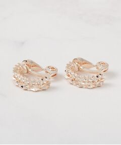 SHOO・LA・RUE / シューラルー ピアス・イヤリング | 【痛くなりにくい】ビジュー2連イヤリング