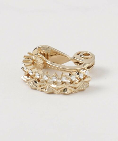 SHOO・LA・RUE / シューラルー ピアス・イヤリング | 【痛くなりにくい】ビジュー2連イヤリング | 詳細2