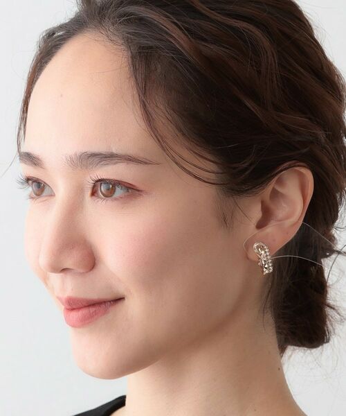 SHOO・LA・RUE / シューラルー ピアス・イヤリング | 【痛くなりにくい】ビジュー2連イヤリング | 詳細5