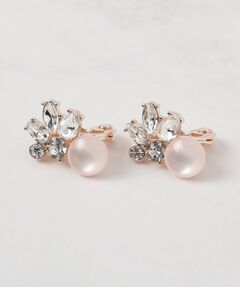 SHOO・LA・RUE / シューラルー ピアス・イヤリング | 【痛くなりにくい】ビジューフラワーイヤリング