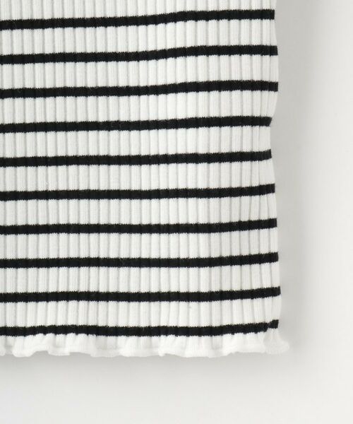 SHOO・LA・RUE / シューラルー カットソー | 【100-150cm】刺繍ロゴ使いリブロンT | 詳細5