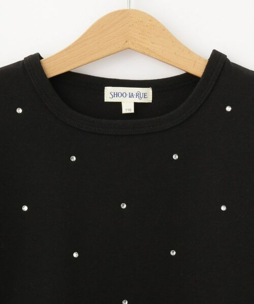 SHOO・LA・RUE / シューラルー Tシャツ | 【100-150cm】キラキラワイドTシャツ | 詳細4
