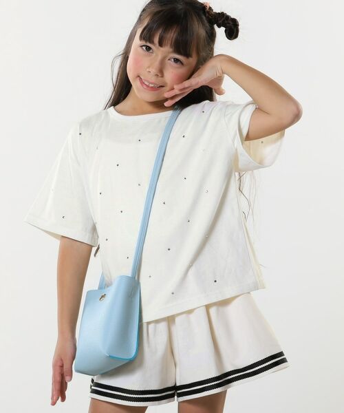 SHOO・LA・RUE / シューラルー Tシャツ | 【100-150cm】キラキラワイドTシャツ | 詳細9