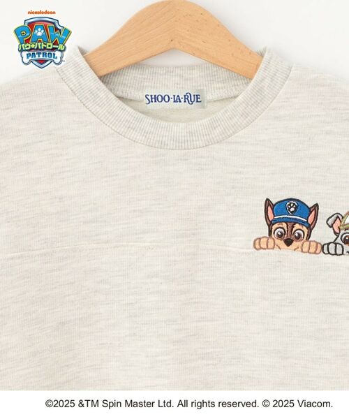 SHOO・LA・RUE / シューラルー カットソー | 【パウ・パトロール】ミニ裏刺繍プルオーバー | 詳細3