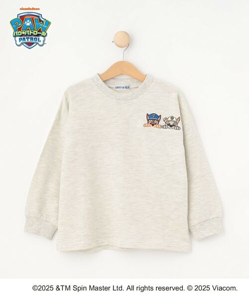 SHOO・LA・RUE/シューラルー 【パウ・パトロール】ミニ裏刺繍プルオーバー アイボリー(004) 12(120cm) SHOO・LA・RUE/シューラルー 【パウ・パトロール】ミニ裏刺繍プルオーバー アイボリー(004) 12(120cm)