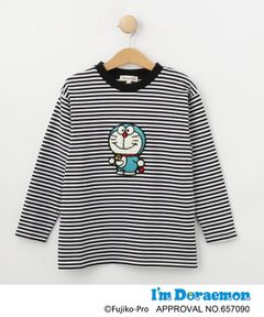 SHOO・LA・RUE / シューラルー Tシャツ | 【アイムドラえもん】さがら刺繍ロンT