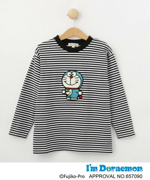 SHOO・LA・RUE / シューラルー Tシャツ | 【アイムドラえもん】さがら刺繍ロンT | 詳細1