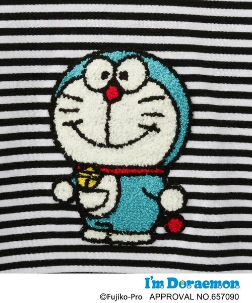 SHOO・LA・RUE / シューラルー Tシャツ | 【アイムドラえもん】さがら刺繍ロンT | 詳細8