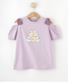 SHOO・LA・RUE / シューラルー Tシャツ | 【すみっコぐらし】肩あき立体リボンTシャツ