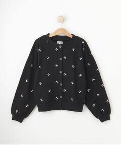 SHOO・LA・RUE / シューラルー カーディガン・ボレロ | 【130-150cm】リボン刺繍カーディガン