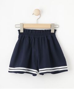 SHOO・LA・RUE / シューラルー ショート・ハーフ・半端丈パンツ | 【100-150cm】裾テープ使いフレアスカパン