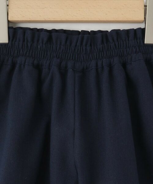 SHOO・LA・RUE / シューラルー ショート・ハーフ・半端丈パンツ | 【100-150cm】裾テープ使いフレアスカパン | 詳細3