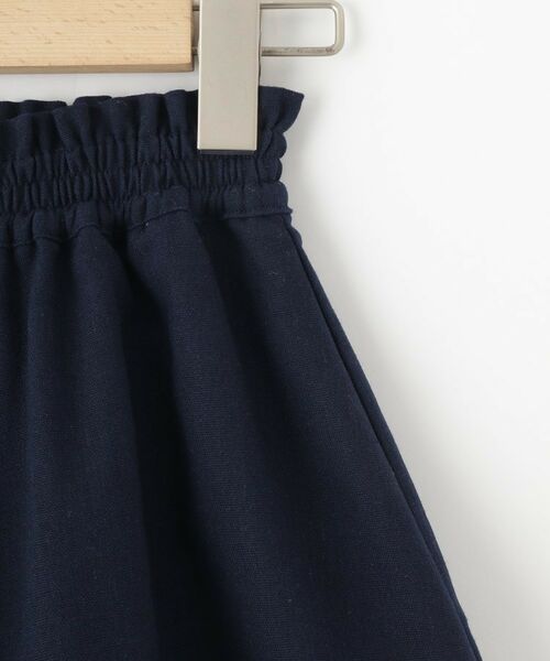 SHOO・LA・RUE / シューラルー ショート・ハーフ・半端丈パンツ | 【100-150cm】裾テープ使いフレアスカパン | 詳細4