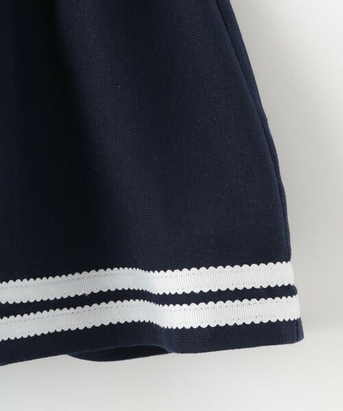 SHOO・LA・RUE / シューラルー ショート・ハーフ・半端丈パンツ | 【100-150cm】裾テープ使いフレアスカパン | 詳細6