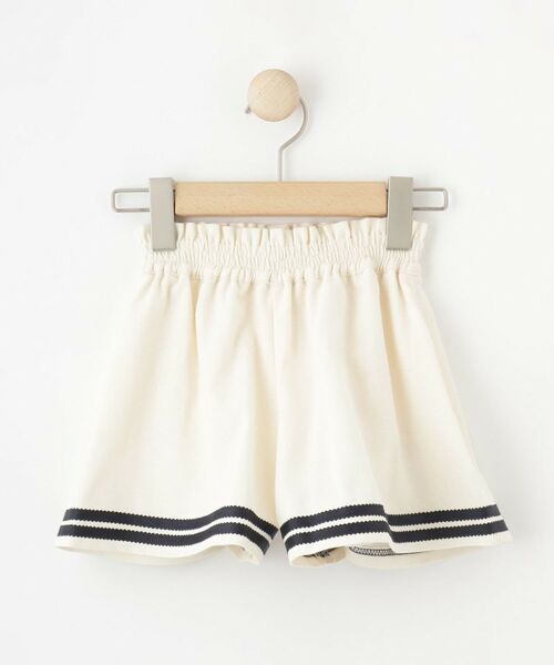 SHOO・LA・RUE / シューラルー ショート・ハーフ・半端丈パンツ | 【100-150cm】裾テープ使いフレアスカパン | 詳細8