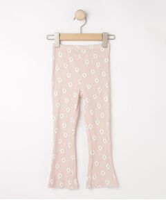 SHOO・LA・RUE / シューラルー レギンス・スパッツ | 【100-120cm】フラワープリントフレアリブレギンス