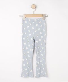 SHOO・LA・RUE / シューラルー レギンス・スパッツ | 【100-120cm】フラワープリントフレアリブレギンス