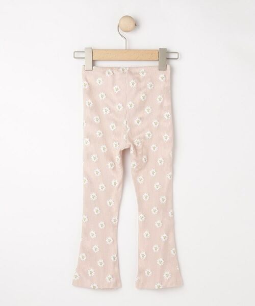 SHOO・LA・RUE / シューラルー レギンス・スパッツ | 【100-120cm】フラワープリントフレアリブレギンス | 詳細2
