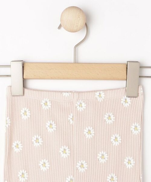 SHOO・LA・RUE / シューラルー レギンス・スパッツ | 【100-120cm】フラワープリントフレアリブレギンス | 詳細3