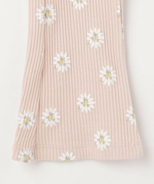 SHOO・LA・RUE / シューラルー レギンス・スパッツ | 【100-120cm】フラワープリントフレアリブレギンス | 詳細4