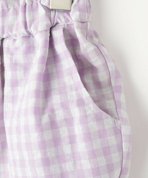 SHOO・LA・RUE / シューラルー ショート・ハーフ・半端丈パンツ | 【100-120cm】ギンガムフリルショートパンツ | 詳細4