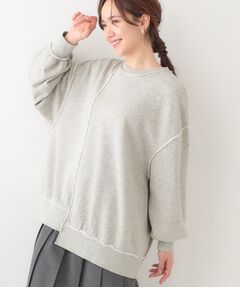 SHOO・LA・RUE / シューラルー スウェット | 【リメイク風】つぎはぎ切替デザインスウェット