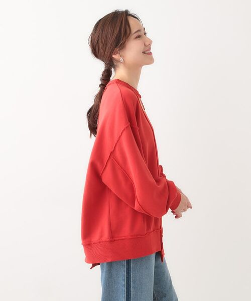 SHOO・LA・RUE / シューラルー スウェット | 【リメイク風】つぎはぎ切替デザインスウェット | 詳細10