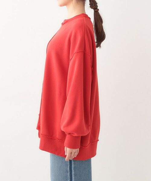 SHOO・LA・RUE / シューラルー スウェット | 【リメイク風】つぎはぎ切替デザインスウェット | 詳細14