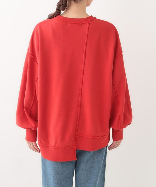 SHOO・LA・RUE / シューラルー スウェット | 【リメイク風】つぎはぎ切替デザインスウェット | 詳細15