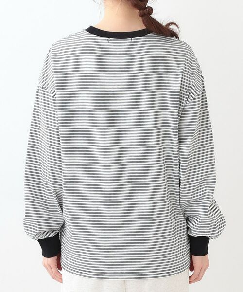 SHOO・LA・RUE / シューラルー カットソー | 【洗える】ボーダーリブカットソー | 詳細15