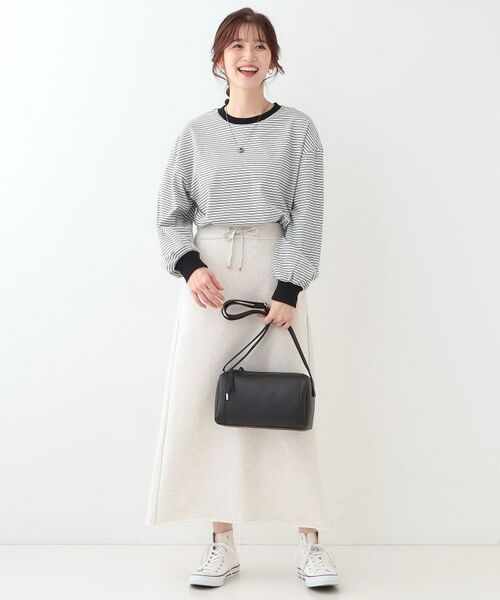 SHOO・LA・RUE / シューラルー カットソー | 【洗える】ボーダーリブカットソー | 詳細3