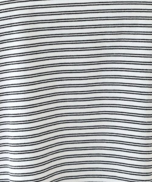 SHOO・LA・RUE / シューラルー カットソー | 【洗える】ボーダーリブカットソー | 詳細4