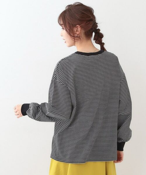 SHOO・LA・RUE / シューラルー カットソー | 【洗える】ボーダーリブカットソー | 詳細6