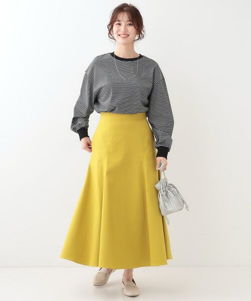 SHOO・LA・RUE / シューラルー カットソー | 【洗える】ボーダーリブカットソー | 詳細7