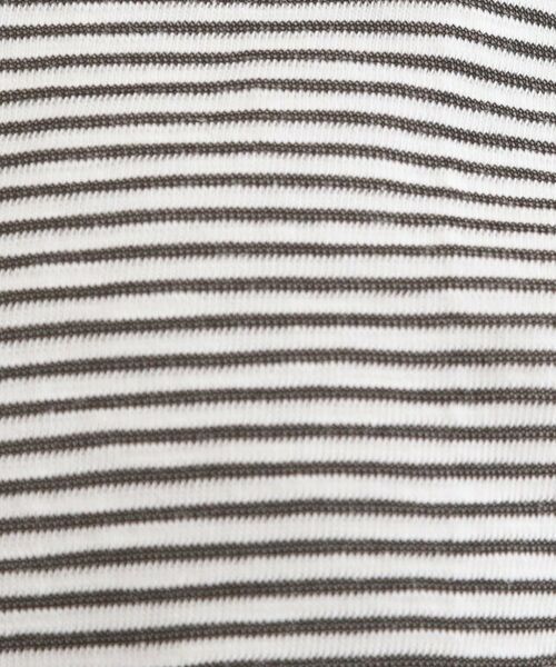 SHOO・LA・RUE / シューラルー カットソー | 【洗える/S-LL】大人カジュアルに スラブボーダーロンT | 詳細12