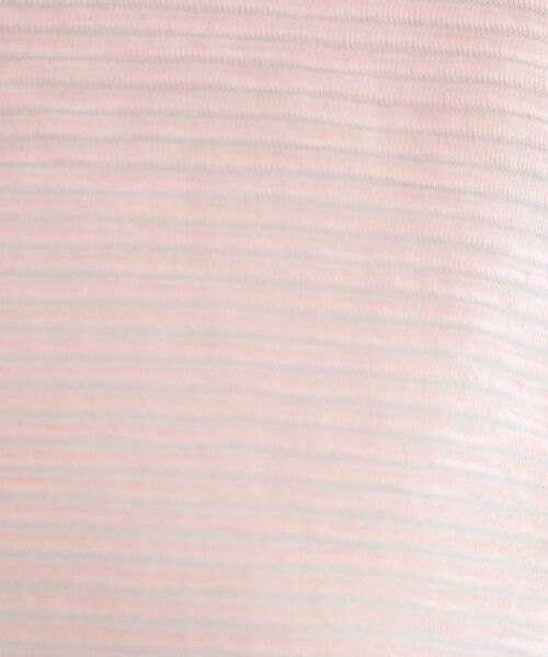 SHOO・LA・RUE / シューラルー カットソー | 【洗える/S-LL】大人カジュアルに スラブボーダーロンT | 詳細4