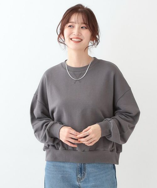 SHOO・LA・RUE / シューラルー スウェット | 【洗える/着丈が選べる】ベーシックスウェット | 詳細9