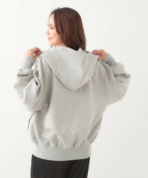 SHOO・LA・RUE / シューラルー カーディガン・ボレロ | 季節の変わり目に頼れる ダブルZIPダンボールパーカー | 詳細10