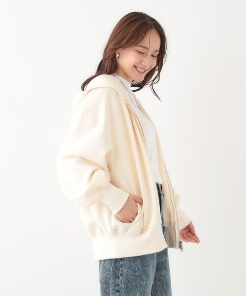 SHOO・LA・RUE / シューラルー カーディガン・ボレロ | 季節の変わり目に頼れる ダブルZIPダンボールパーカー | 詳細2