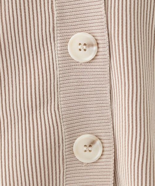 SHOO・LA・RUE / シューラルー カーディガン・ボレロ | 【着丈が選べる】スポンディッシュ配色畦カーディガン | 詳細24