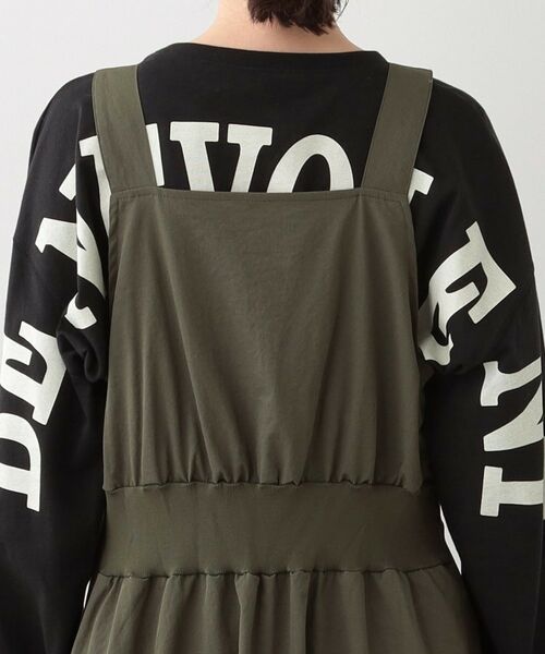 SHOO・LA・RUE / シューラルー ロング・マキシ丈ワンピース | 【S-LL】ロングシーズン着られる フロントZIPジャンスカ | 詳細13