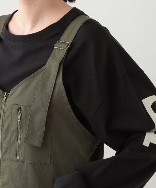 SHOO・LA・RUE / シューラルー ロング・マキシ丈ワンピース | 【S-LL】ロングシーズン着られる フロントZIPジャンスカ | 詳細14