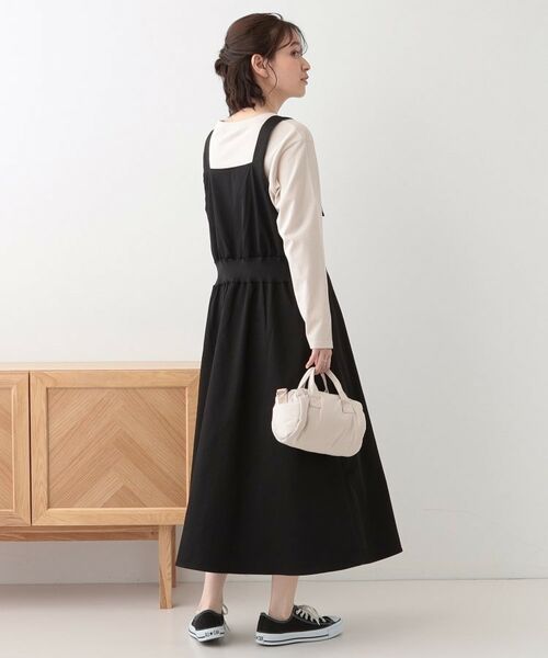 SHOO・LA・RUE / シューラルー ロング・マキシ丈ワンピース | 【S-LL】ロングシーズン着られる フロントZIPジャンスカ | 詳細3
