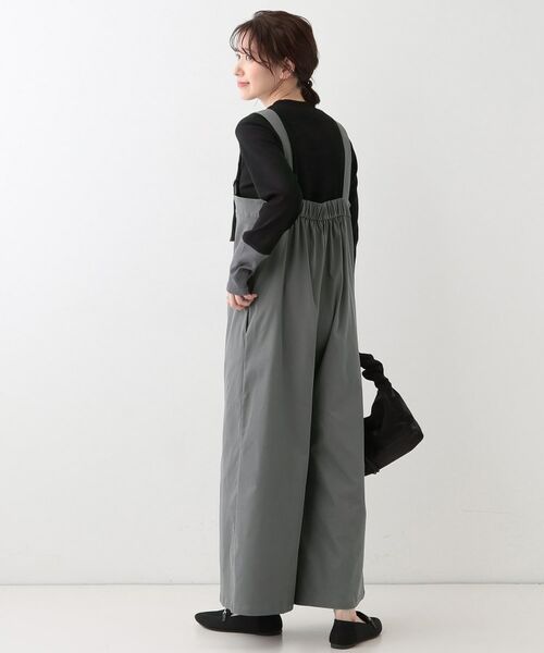 SHOO・LA・RUE / シューラルー サロペット・オールインワン | ゆるシルエットで大人見せ タック入りオールインワン | 詳細3