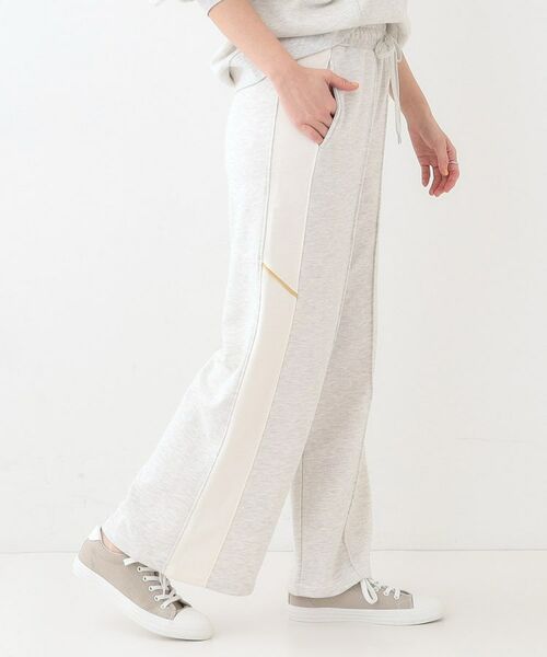 SHOO・LA・RUE / シューラルー パンツ | 【洗える/S-LL】スウェットライン配色イージーパンツ | 詳細2
