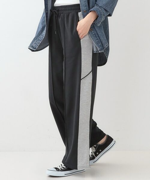 SHOO・LA・RUE / シューラルー パンツ | 【洗える/S-LL】スウェットライン配色イージーパンツ | 詳細6