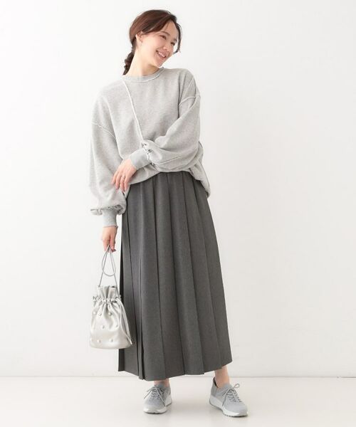 SHOO・LA・RUE / シューラルー ロング・マキシ丈スカート | 大人カジュアルに着られる ワイドプリーツスカート | 詳細3