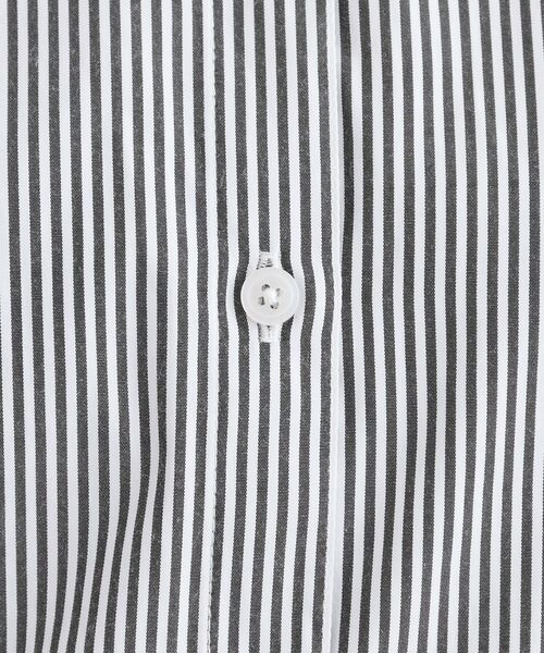 SHOO・LA・RUE / シューラルー シャツ・ブラウス | 【洗える/S-LL】サイドリボンで差をつける さらさら綿混シャツ | 詳細8