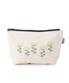 SHOO・LA・RUE / シューラルー ポーチ | フラワー刺繍舟型ポーチ